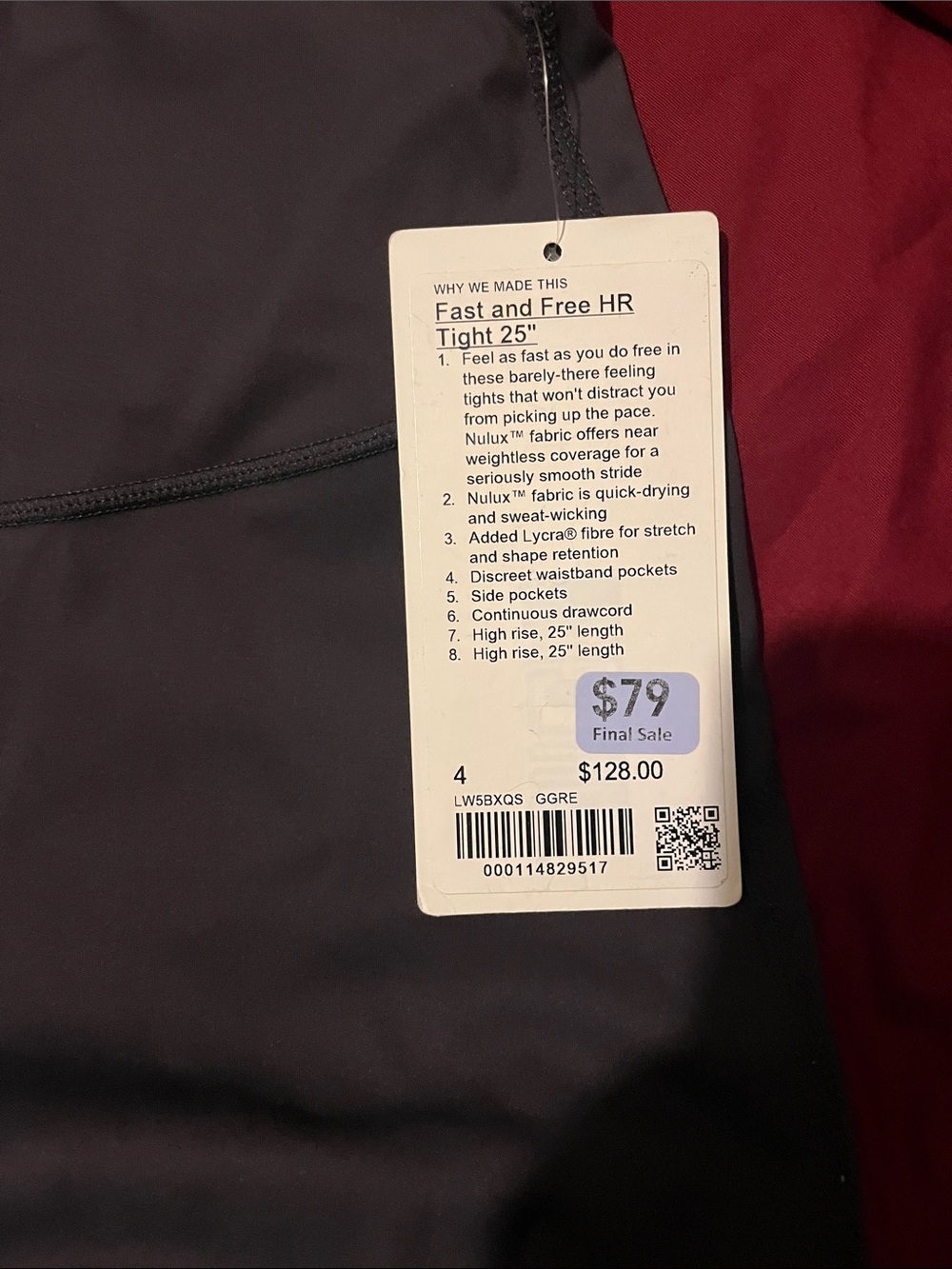 lululemon athletica Black High-Rise Flare Leggings - Picture 2 of 3